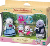 Sylvanian Families - 5759 Familia Seal, figură de animal, jucărie detaliată pentru copii cu vârsta de peste 3 ani Papusi Naty Shop Titlu implicit